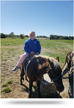 Me riding a horse - 2018